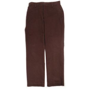 Lee Sinfully Soft Straight Leg Jeans	Brown	Size Medium